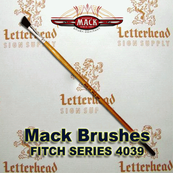 Fitch Brushes soft Sable hair Series-4039 size 1/4"