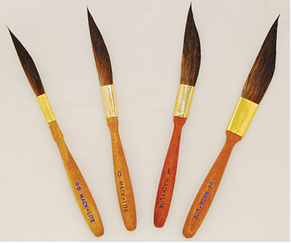 Mack-Lite Sword Pinstriping Brushes series M-L