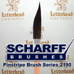 Scharff Brush Series 2190 Sword Pinstriping Brush