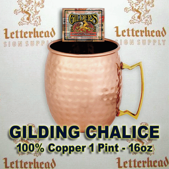 Gilders Chalice Copper Hammered
