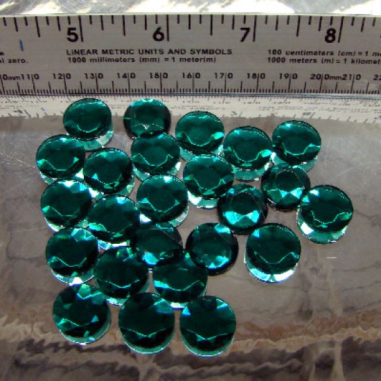 Emerald Crystal Sign Jewels 15mm