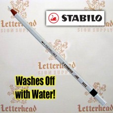 white stabilo pencil